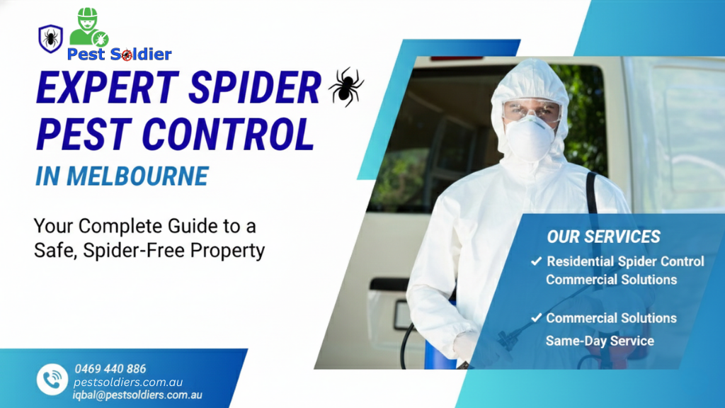 Complete Guide to Spider Pest Control in Melbourne