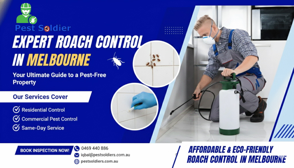 Why Roaches Come Back – Expert Roach Control in Melbourne