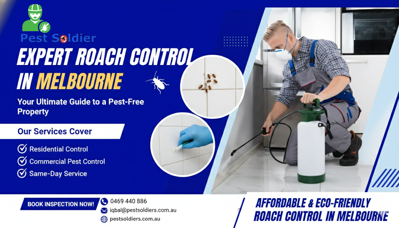 Why Roaches Come Back – Expert Roach Control in Melbourne