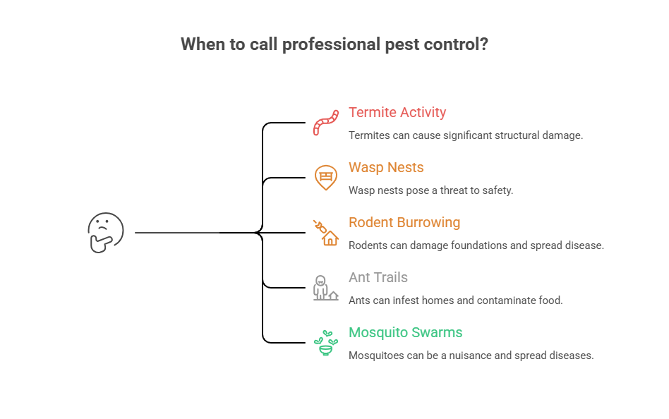 When to Call Professional Help