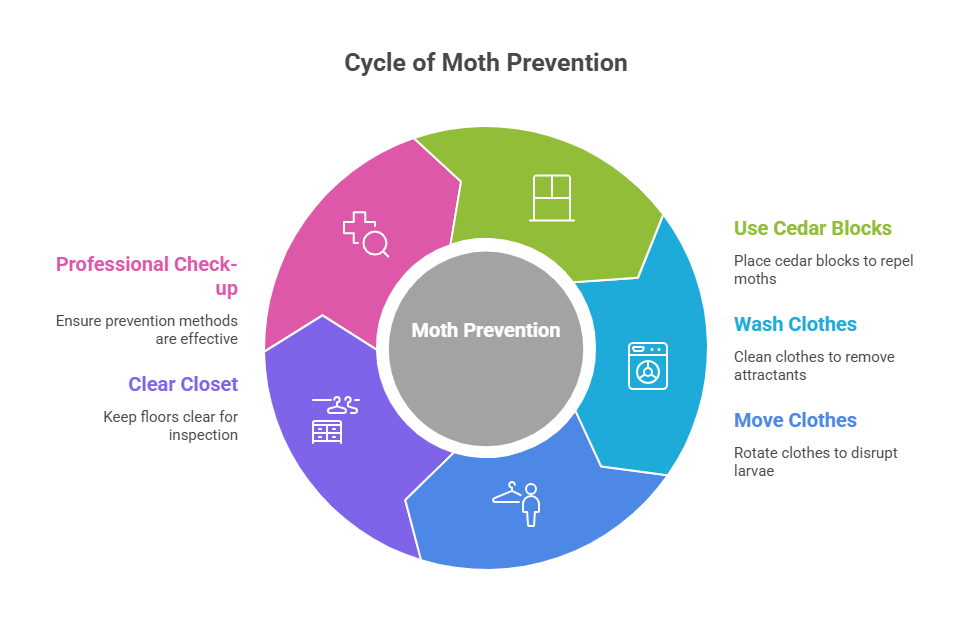 Essential Advice to Keep Moths Out of Your Closet