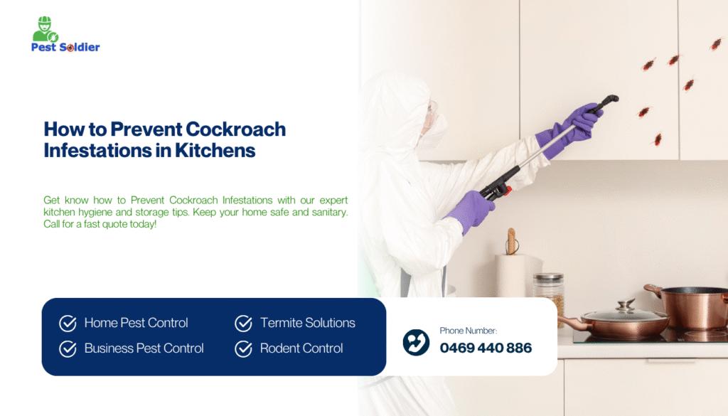 How to Prevent Cockroach Infestations in Kitchens