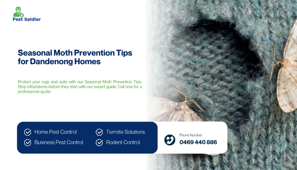 Seasonal Moth Prevention Tips for Dandenong Homes