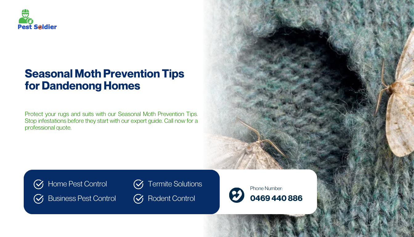 Seasonal Moth Prevention Tips for Dandenong Homes