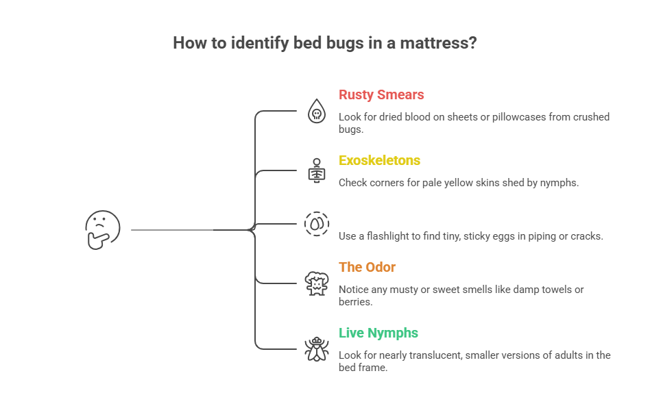 Clear Visual Signs of Bed Bugs in Bed
