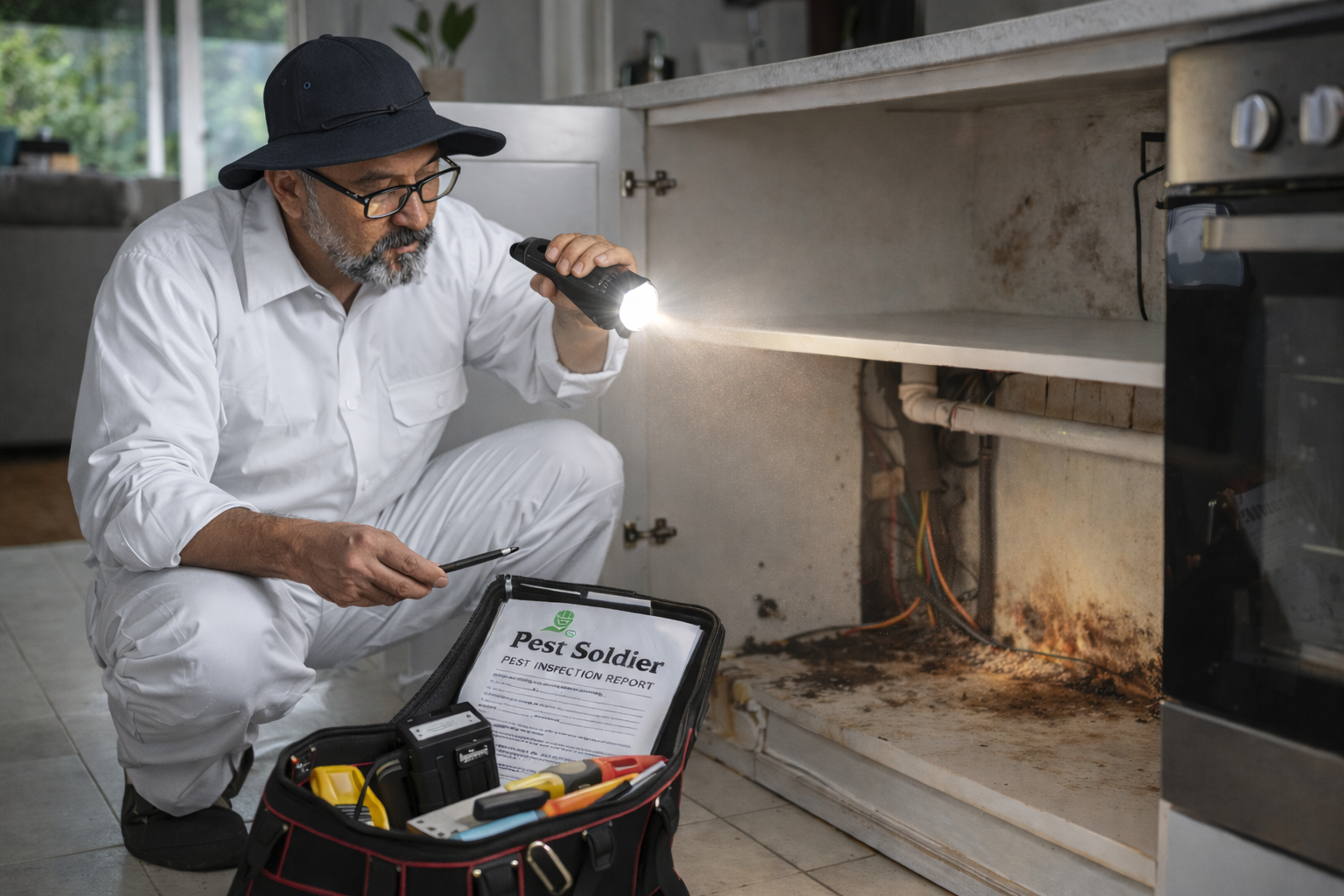 Flea Pest Inspection - Pest Soldiers