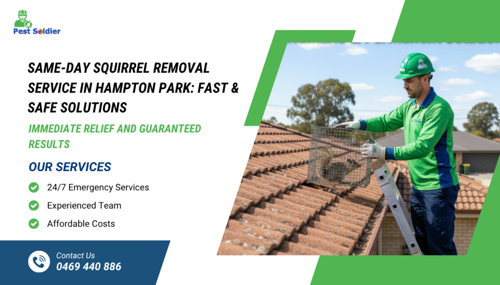 Same-Day Squirrel Removal Service in Hampton Park: Fast & Safe Solutions