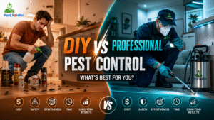 DIY vs professional pest control