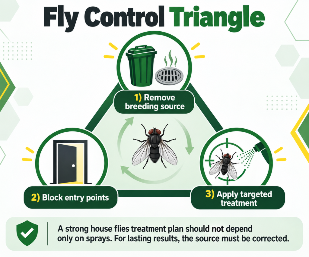 how to get rid of flies